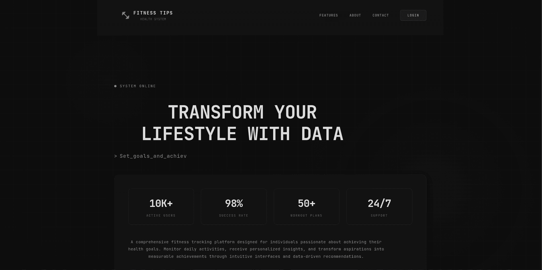 Fitness Tech Microservices Platform preview